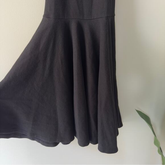 Anthropologie Daily Practice Cutout Back Black White A-Line Mini Dress Athletic - Picture 4 of 10